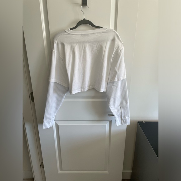 NWT Zara combination crop top - Picture 3 of 3